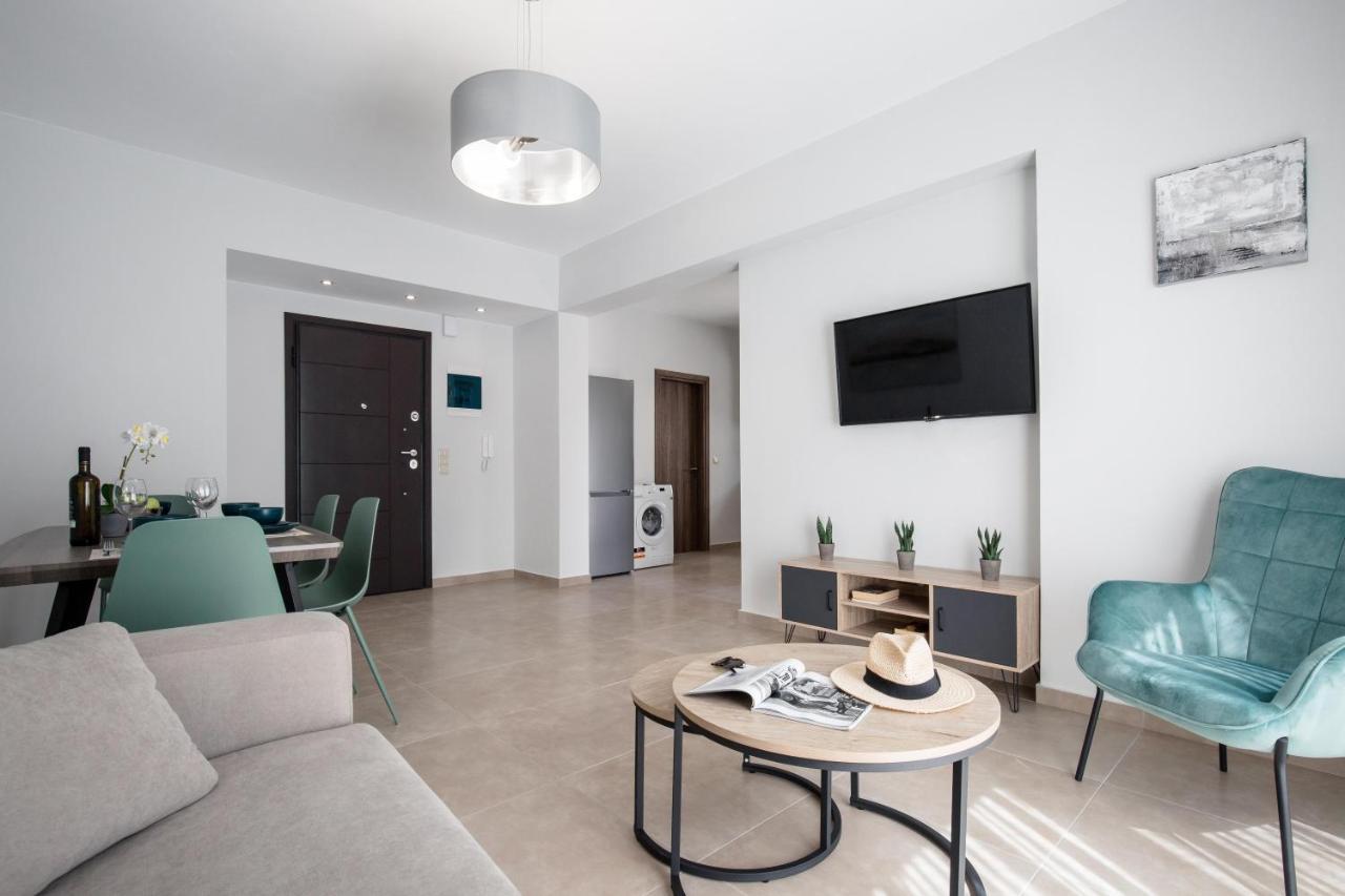Casa Ntore Luxury Apartments Hriszí Aktí Haniá Kültér fotó